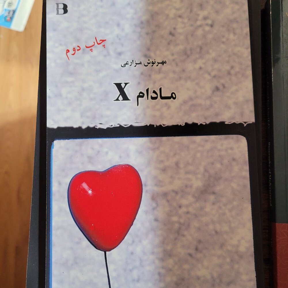 Madam X Collection of Short Stories (مادام X) by Mehrnoosh Mazarei Farsi Book